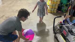 More Fan and beach ball trying to get it to float
