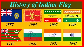 History of Indian Flag Since Pre Independence (1857 - 1947) WHO | WHEN | WHY | Made it ???