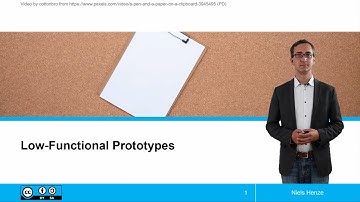 Prototypen mit geringer Funktionalität