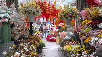 CỬA HÀNG BÁN HOA LỤA GIÁ SỈ TẠI TP HCM - 151 hải thượng lãn ông phường 13 quận 5 tp hcm