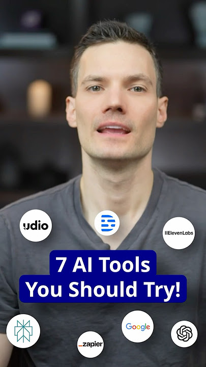7 AI tools you NEED to try!