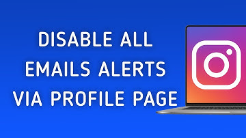 How To Disable All Emails Notifications From Profile Page In Instagram On PC (New Update)