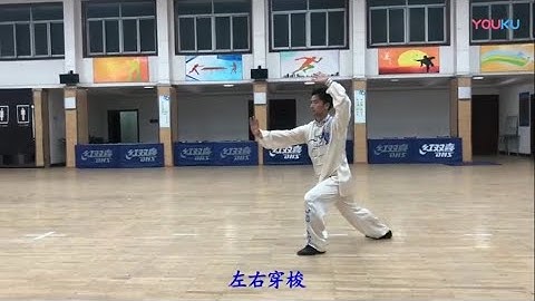 楊式40式太極拳  世界太極冠軍 ~ 易鵬  Yang style 40 form Tai Chi Competition Routine ~ Yi Peng