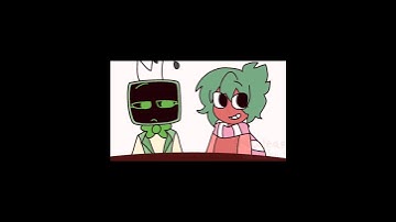 Sprout and Vee teasing to each other! #dandysworld #animation #shorts