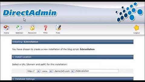 How to use Installatron in Direct Admin