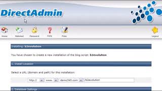 How to use Installatron in Direct Admin