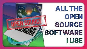 All the OPEN SOURCE SOFTWARE I use on my servers, laptop & desktop