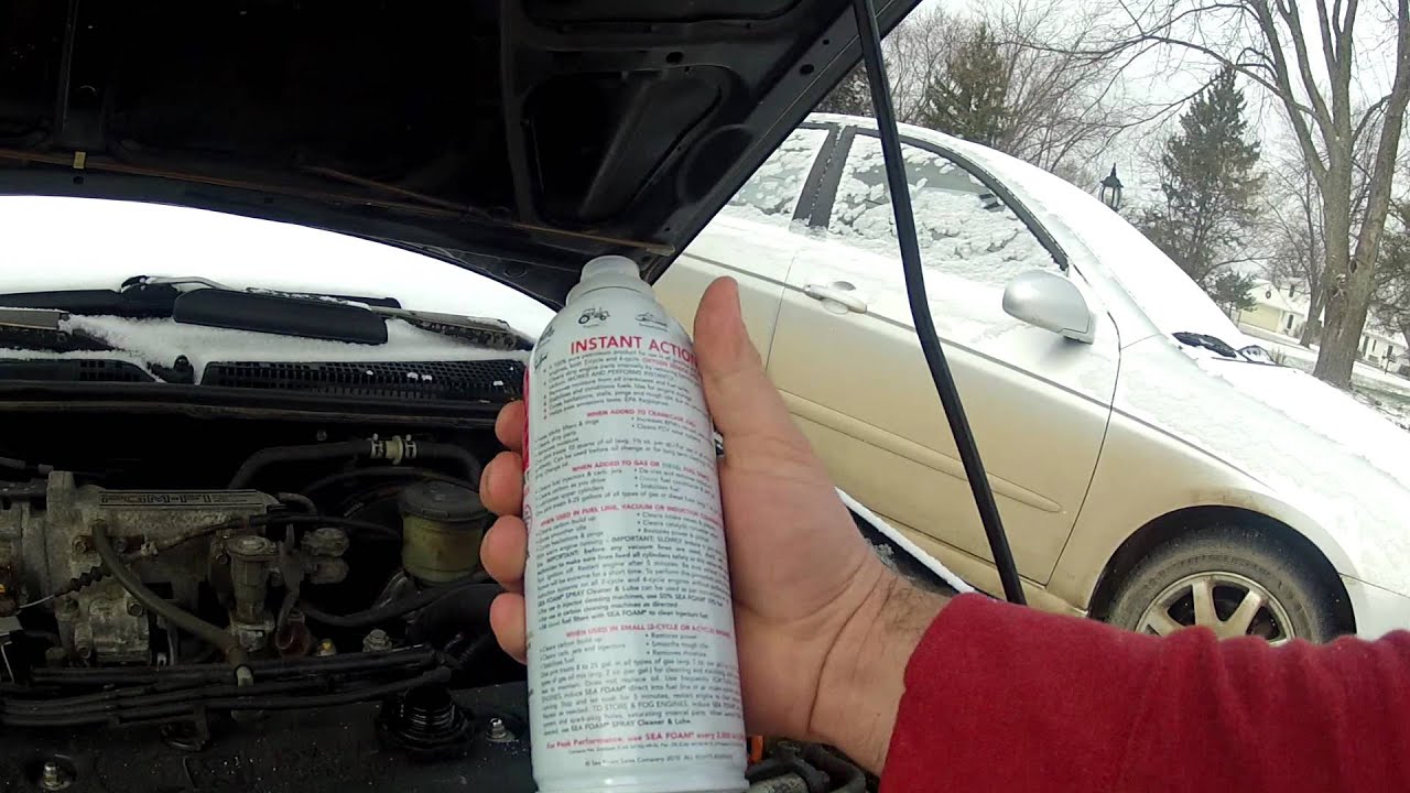 How to add Seafoam to an engine YouTube