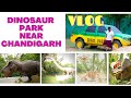 Theme park animatronic dinosaurs in tri city l dinosaurs park  chhatbir zoo zirakpur vlog