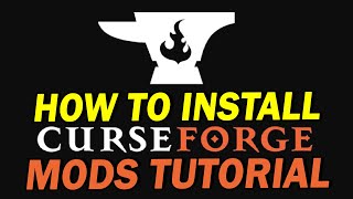 How to Download CurseForge &amp; Use Mods (Minecraft Tutorial)