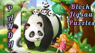 Block Jigsaw Puzzles || PANDA || Solved screenshot 2