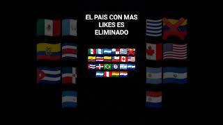 El pais con mas likes es eliminado (Parte 2) #america #eliminatorias #geografia #paises