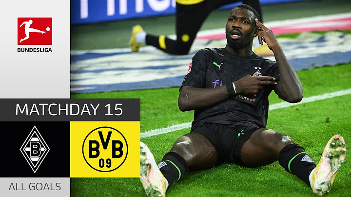 Goal Festival! | Borussia M'gladbach - Borussia Dortmund 4-2 | All Goals | MD 15 – Bundesliga 22/23