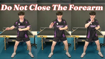STOP Using Your Forearm! The SECRET to Modern Forehand Topspin Loop 🏓💪🔥