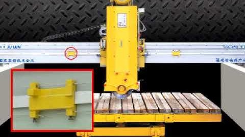 Julun video for installing Bridge Cutting Machine