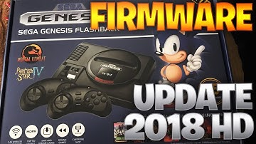 How to add Firmware Update/Sega Genesis Flashback HD 2018