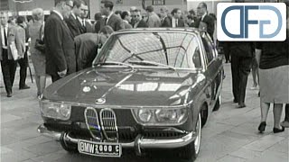 BMW 2000 C Und BMW 1800 TI Auf Der IAA 1965 BMW 2000 C Und BMW 1800 TI Auf Der IAA 1965