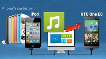 How to Sync iPod Music to HTC One E8 on Mac, Transfer Music from iPod to HTC One E9 + on Mac