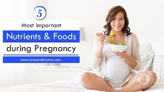 5 Important Nutrients and Foods during Pregnancy | What to eat during Pregnancy?