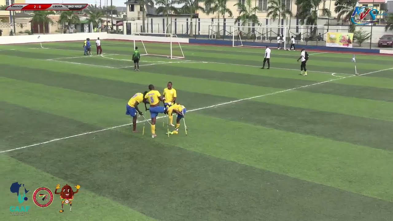 First Africa Para Games Amputee Football -RWANDA VRS LIBERIA