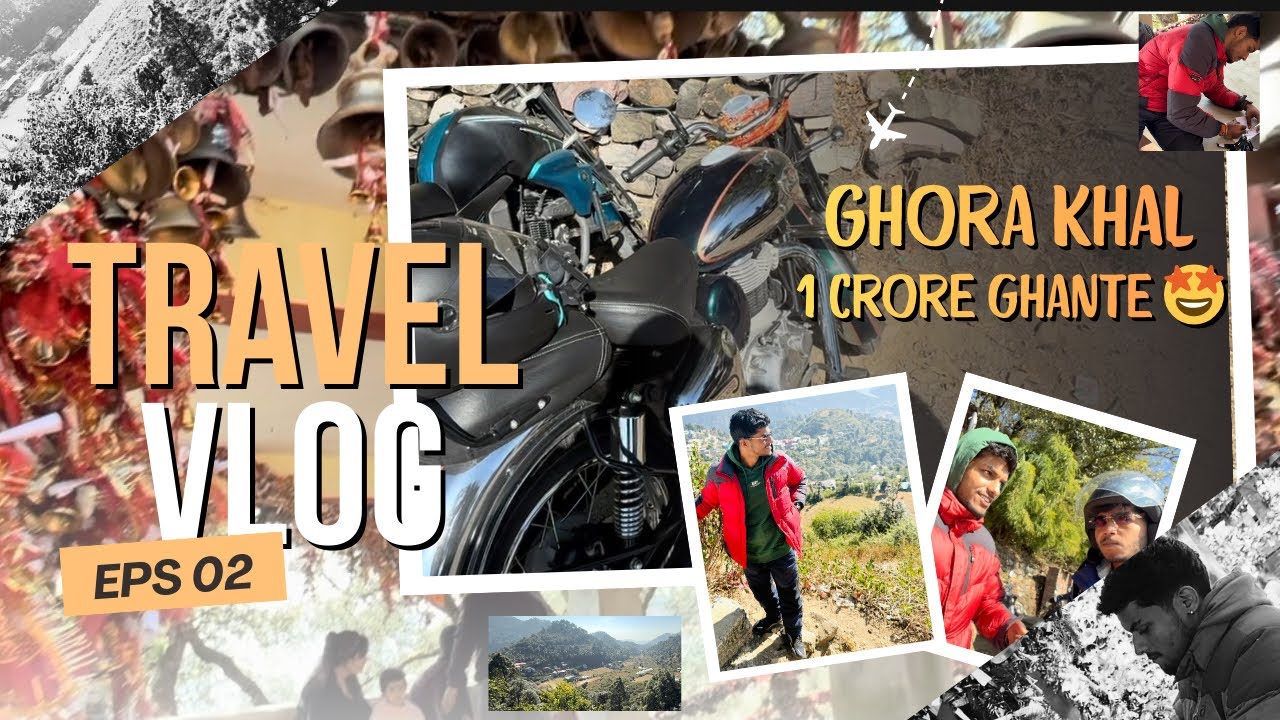 Ghora Khal Anginat ♾️ Ghante 🔔wala Temple 🛕 Uttarakhand | Travel vlog # ...