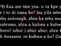 Kaa Ase Imo You 