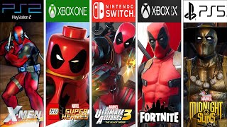 Evolution of Deadpool in Games #gamehistory #evolutiongame