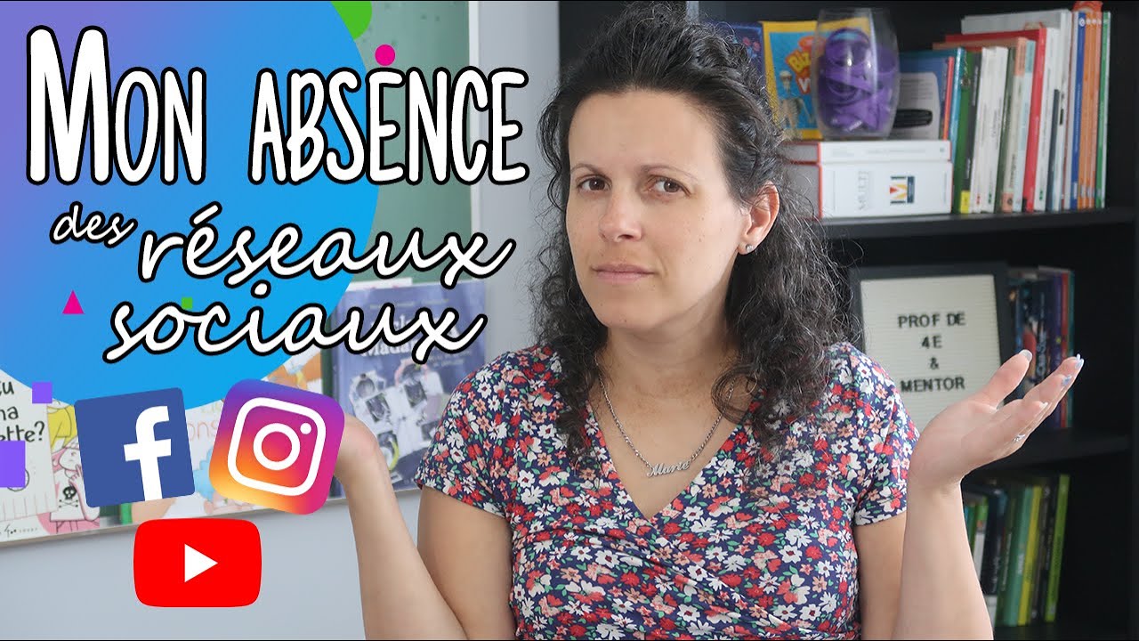 Mon absence des réseaux sociaux