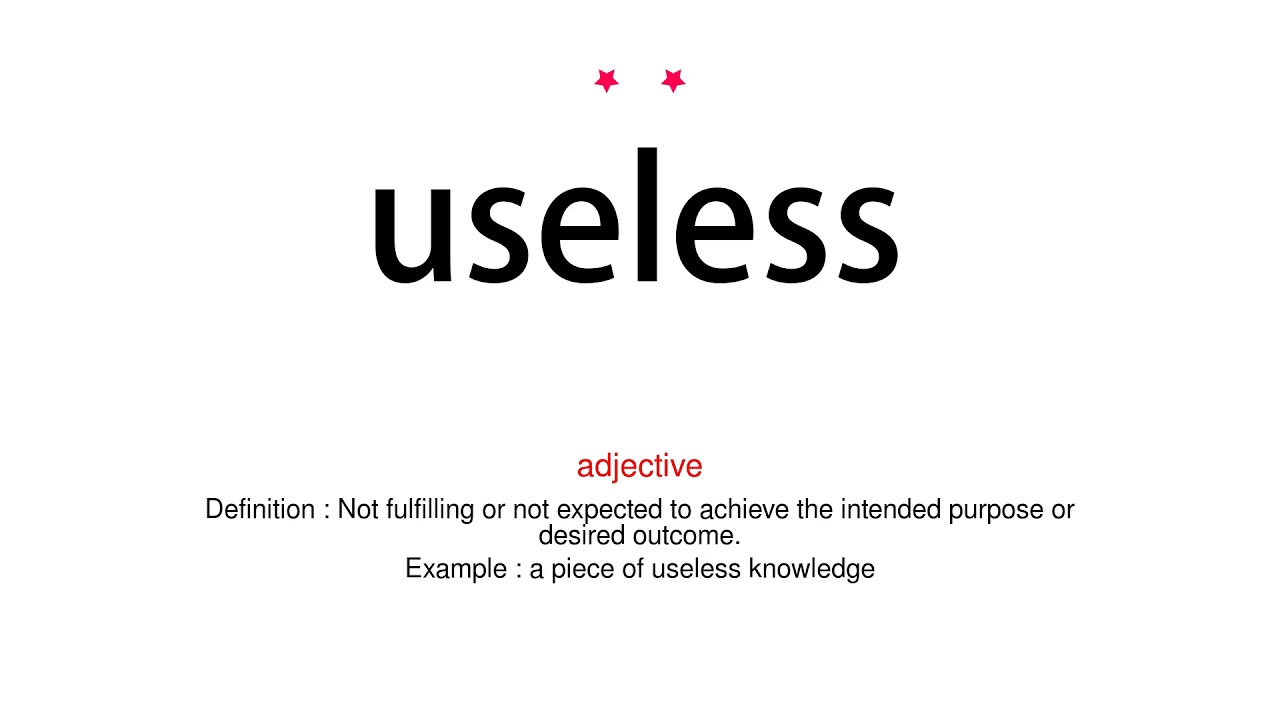 How To Pronounce Useless Vocab Today YouTube