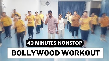 Bollywood Nonstop Workout Video | 40 Minutes Nonstop Dance Workout  | Zumba Video | Vivek Sir