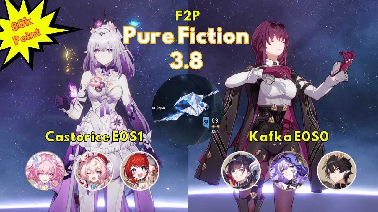 [F2P] Castorice E0S1 x Kafka E0S0 | PF 3.8 | Honkai: Star Rail