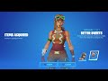 Buying Gingerbread Raider in Fortnite Item Shop