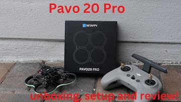 Pavo 20 Pro Unboxing setup and test With DJI system