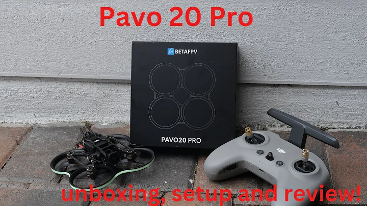 Pavo 20 Pro Unboxing setup and test With DJI system