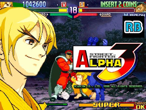 1998 [60fps] Street Fighter Alpha 3 Ken Expert ALL - YouTube