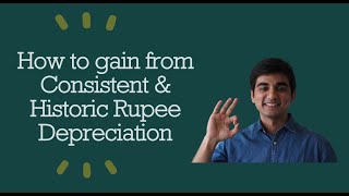 Why the Rupee will consistently depreciate against the Dollar? How to gain from this?