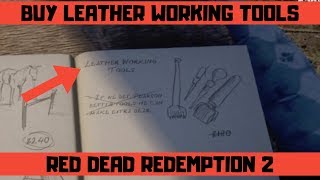 where to buy leather crafting tools rdr2