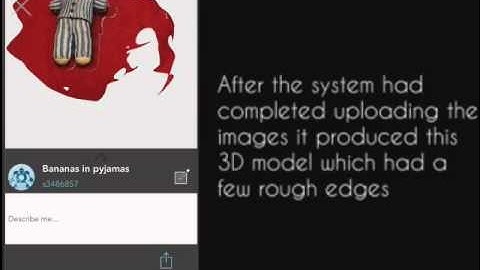 3D Scanning using 123d Catch