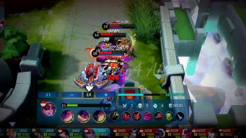 1 vs 4? Insane lifestyle Ruby | Mobile Legends : Bang Bang