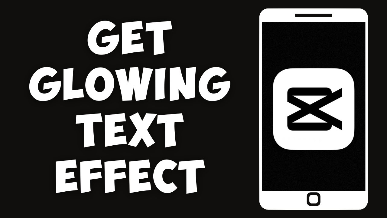 How To Get Glowing Text Effect In CapCut - YouTube