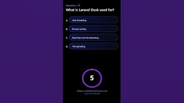 What is Laravel Dusk used for