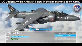 DC Designs AV 8B HARRIER II - Flight/Review - Microsoft Flight Simulator screenshot 3