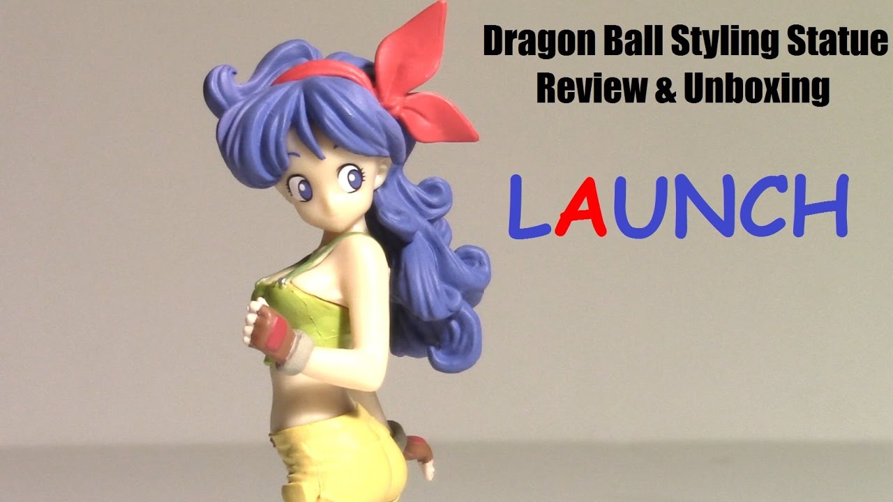 Dragon Ball Styling Launch Statue Toy Figure Review & Unboxing - YouTube