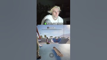 xQc Tries Super Jump Glitch in Skate 4