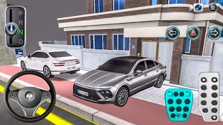 New Sedan Car Hyundai Sonata in Two Story Villa - 3D Driving Class Simulation best Android gameplay screenshot 5