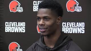 Cleveland Browns rookie CB Greedy Williams concentrated on coverage at LSU