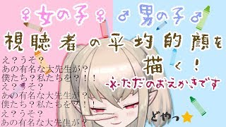 【おえかき】似顔絵を描くことだけは定評があるサキュバス【#りりむとあそぼう】