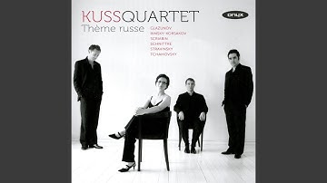 Variations on a Russian Folk Song - for String Quartet: Theme. Adagio: