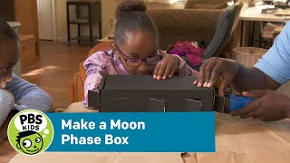 Make A Moon Phase Box Crafts For Kids Pbs Kids For Parents