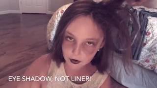 EASY ZOMBIE MAKEUP TUTORIAL